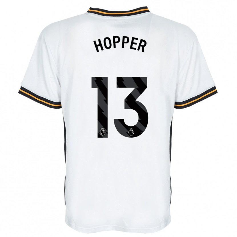 Danxen Heren Jake Hopper #13 Wit Oranje Zwart Uitshirt Uittenue 2026/27 T-Shirt België