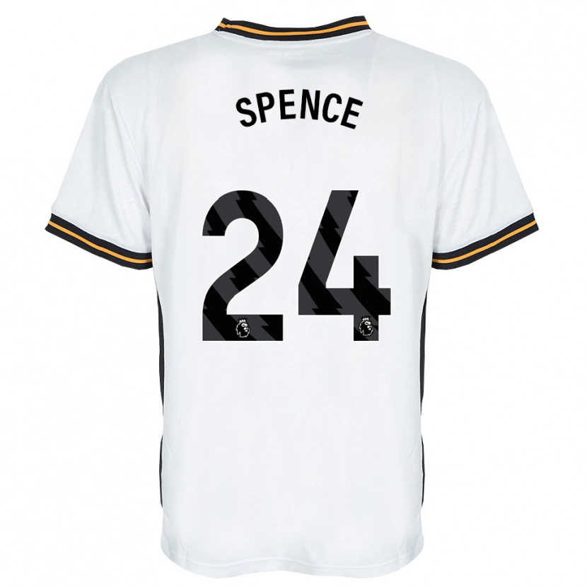 Danxen Heren Emily Spence #24 Wit Oranje Zwart Uitshirt Uittenue 2026/27 T-Shirt België
