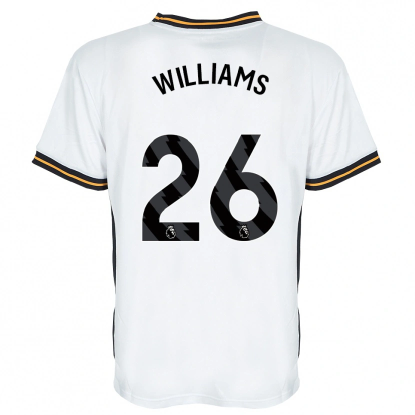 Danxen Heren Annabel Williams #26 Wit Oranje Zwart Uitshirt Uittenue 2026/27 T-Shirt België