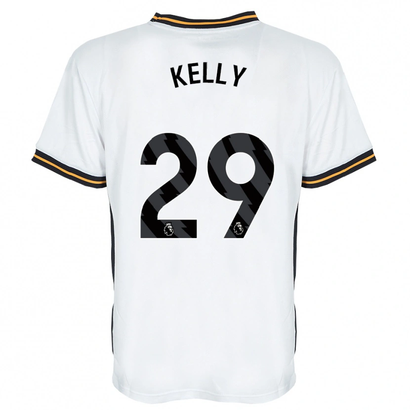 Danxen Heren Ace Kelly #29 Wit Oranje Zwart Uitshirt Uittenue 2026/27 T-Shirt België