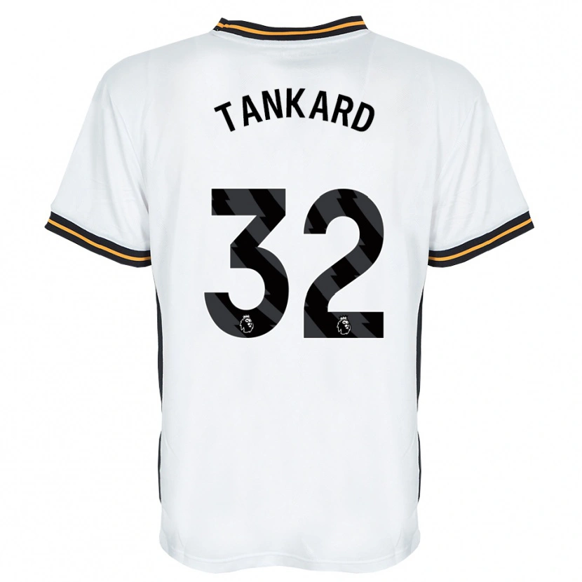 Danxen Heren Lily Tankard #32 Wit Oranje Zwart Uitshirt Uittenue 2026/27 T-Shirt België