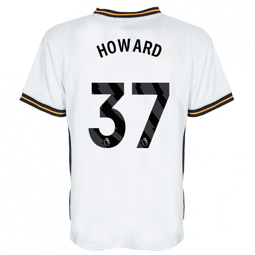 Danxen Heren Scarlet Howard #37 Wit Oranje Zwart Uitshirt Uittenue 2026/27 T-Shirt België