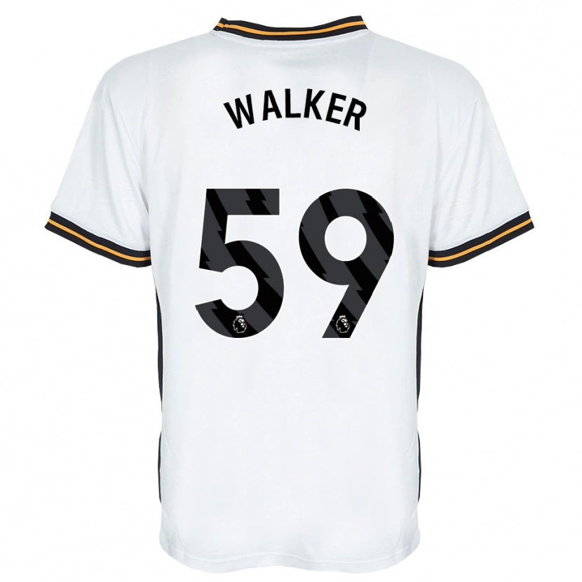 Danxen Heren Coist Walker #59 Wit Oranje Zwart Uitshirt Uittenue 2026/27 T-Shirt België