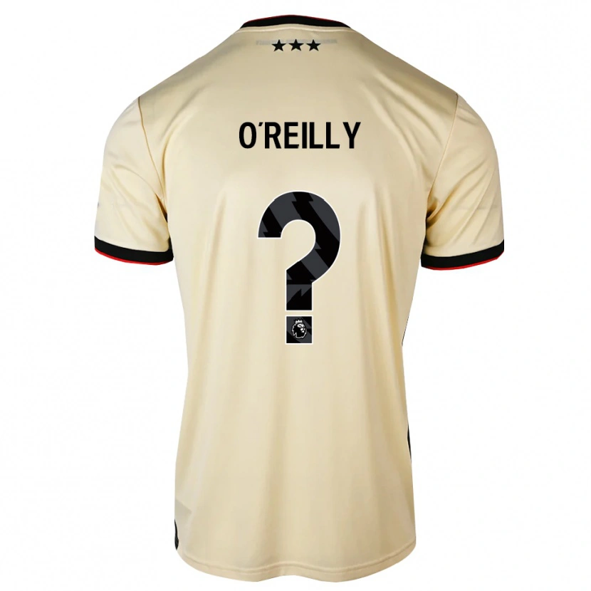 Danxen Heren Connor O'reilly #0 Lemonchiffon Zwart Rood Uitshirt Uittenue 2026/27 T-Shirt België