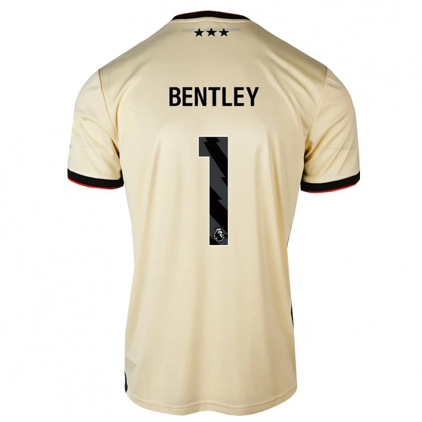 Danxen Heren Josh Bentley #1 Lemonchiffon Zwart Rood Uitshirt Uittenue 2026/27 T-Shirt België