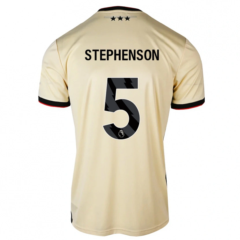 Danxen Heren Sean Stephenson #5 Lemonchiffon Zwart Rood Uitshirt Uittenue 2026/27 T-Shirt België