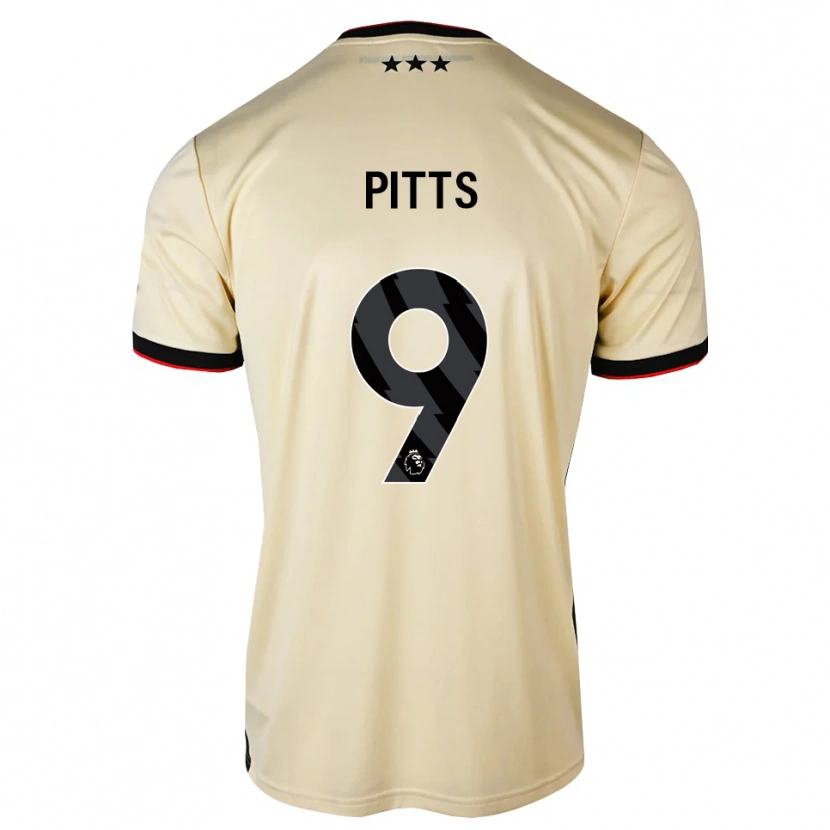 Danxen Heren Josh Pitts #9 Lemonchiffon Zwart Rood Uitshirt Uittenue 2026/27 T-Shirt België