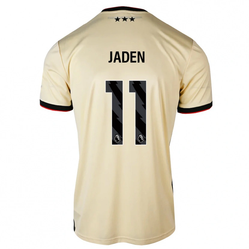Danxen Heren Jaden Philogene #11 Lemonchiffon Zwart Rood Uitshirt Uittenue 2026/27 T-Shirt België