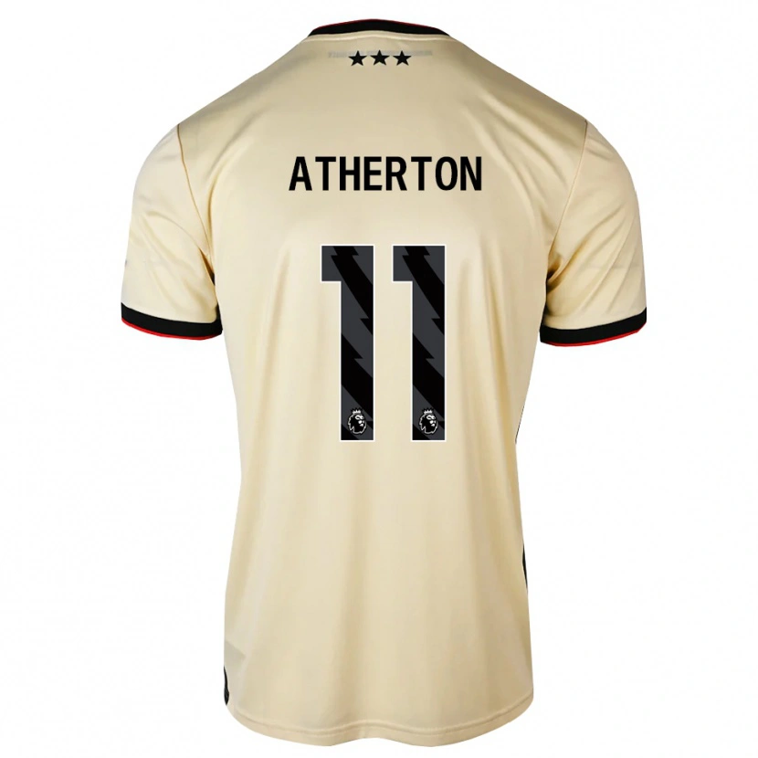 Danxen Heren Chris Atherton #11 Lemonchiffon Zwart Rood Uitshirt Uittenue 2026/27 T-Shirt België