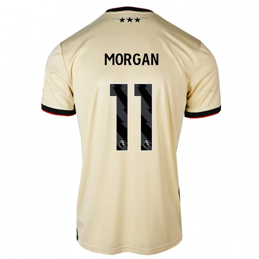 Danxen Heren Rio Oudnie-Morgan #11 Lemonchiffon Zwart Rood Uitshirt Uittenue 2026/27 T-Shirt België