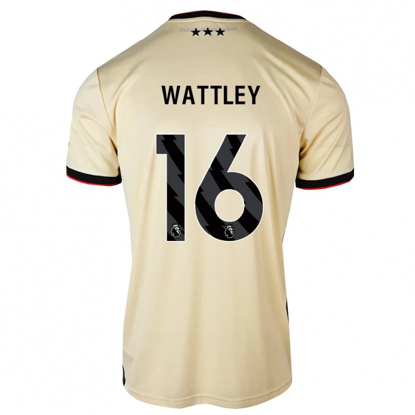 Danxen Heren Zac Wattley #16 Lemonchiffon Zwart Rood Uitshirt Uittenue 2026/27 T-Shirt België