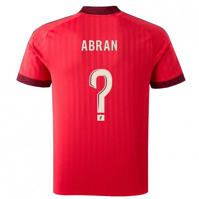 Danxen Heren Evan Abran #0 Burgundy Rood Wit Uitshirt Uittenue 2026/27 T-Shirt België
