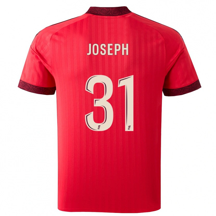 Danxen Heren Liana Joseph #31 Burgundy Rood Wit Uitshirt Uittenue 2026/27 T-Shirt België
