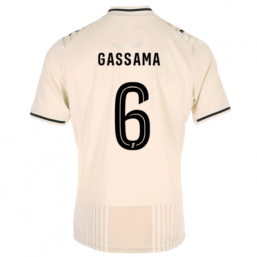 Danxen Heren Karamady Gassama #6 Oldlace Zwart Antiquewhite Uitshirt Uittenue 2026/27 T-Shirt België