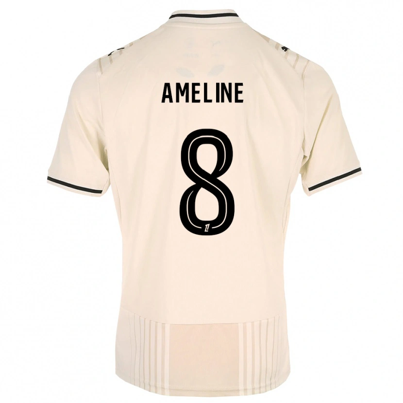 Danxen Heren Soan Ameline #8 Oldlace Zwart Antiquewhite Uitshirt Uittenue 2026/27 T-Shirt België