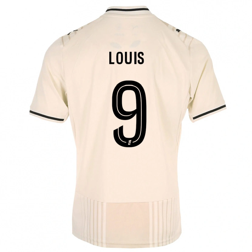 Danxen Heren Thémis Louis #9 Oldlace Zwart Antiquewhite Uitshirt Uittenue 2026/27 T-Shirt België