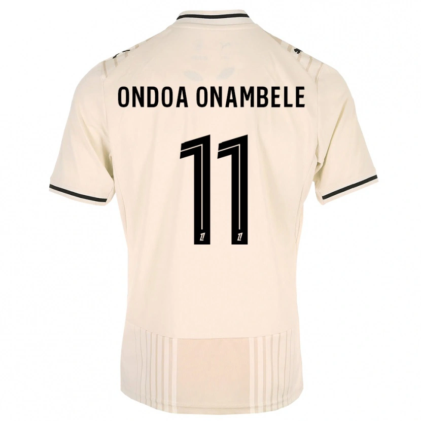 Danxen Heren Fred Ondoa Onambele #11 Oldlace Zwart Antiquewhite Uitshirt Uittenue 2026/27 T-Shirt België