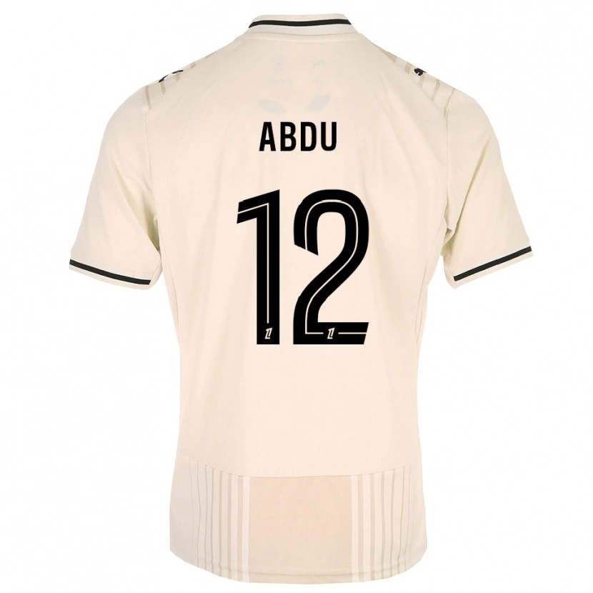 Danxen Heren Abdu Conté #12 Oldlace Zwart Antiquewhite Uitshirt Uittenue 2026/27 T-Shirt België