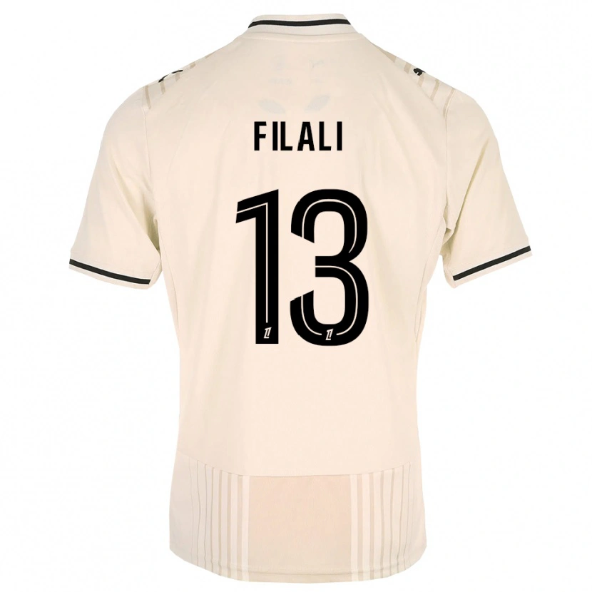 Danxen Heren Saad Filali #13 Oldlace Zwart Antiquewhite Uitshirt Uittenue 2026/27 T-Shirt België
