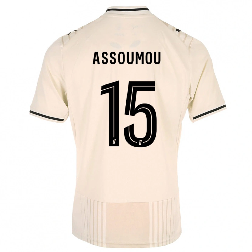 Danxen Heren Jaurès Assoumou #15 Oldlace Zwart Antiquewhite Uitshirt Uittenue 2026/27 T-Shirt België