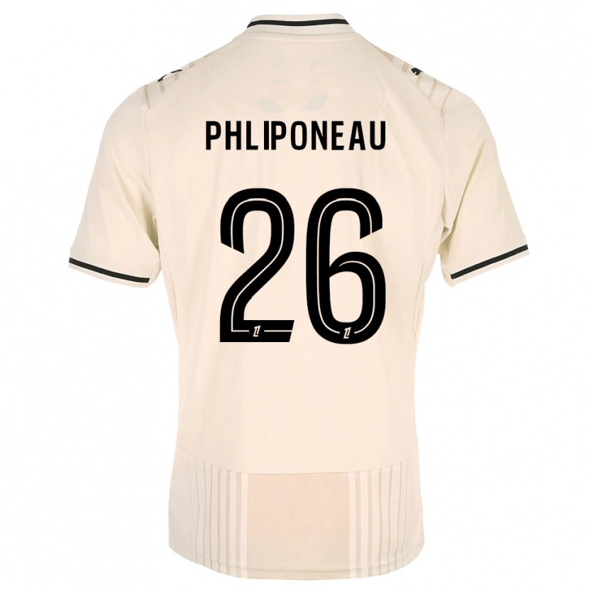 Danxen Heren Alexandre Phliponeau #26 Oldlace Zwart Antiquewhite Uitshirt Uittenue 2026/27 T-Shirt België