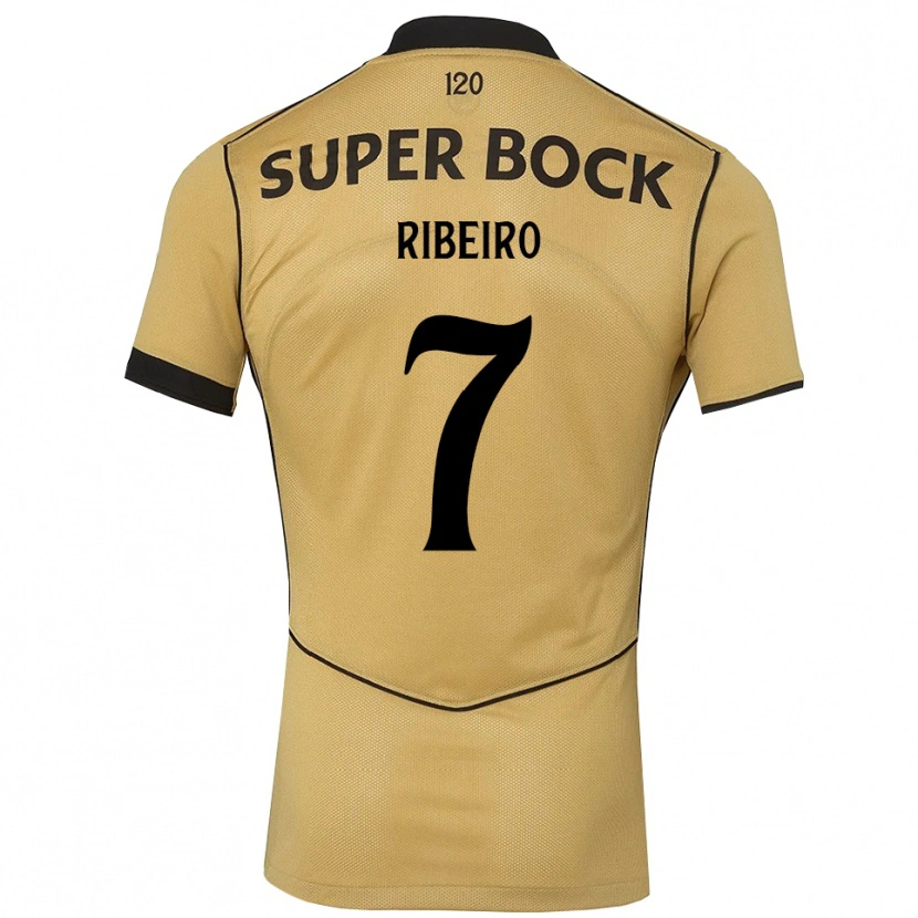 Danxen Heren Igor Ribeiro #7 Goudgeelzwart Uitshirt Uittenue 2026/27 T-Shirt België
