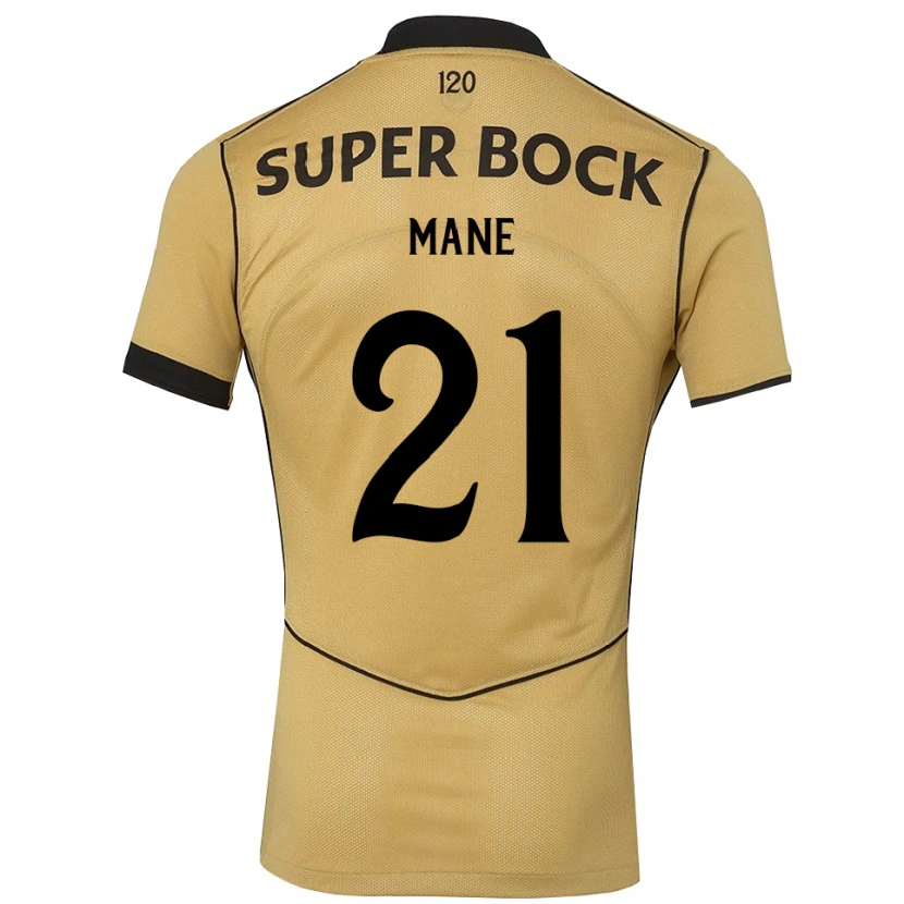 Danxen Heren Isnaba Mane #21 Goudgeelzwart Uitshirt Uittenue 2026/27 T-Shirt België