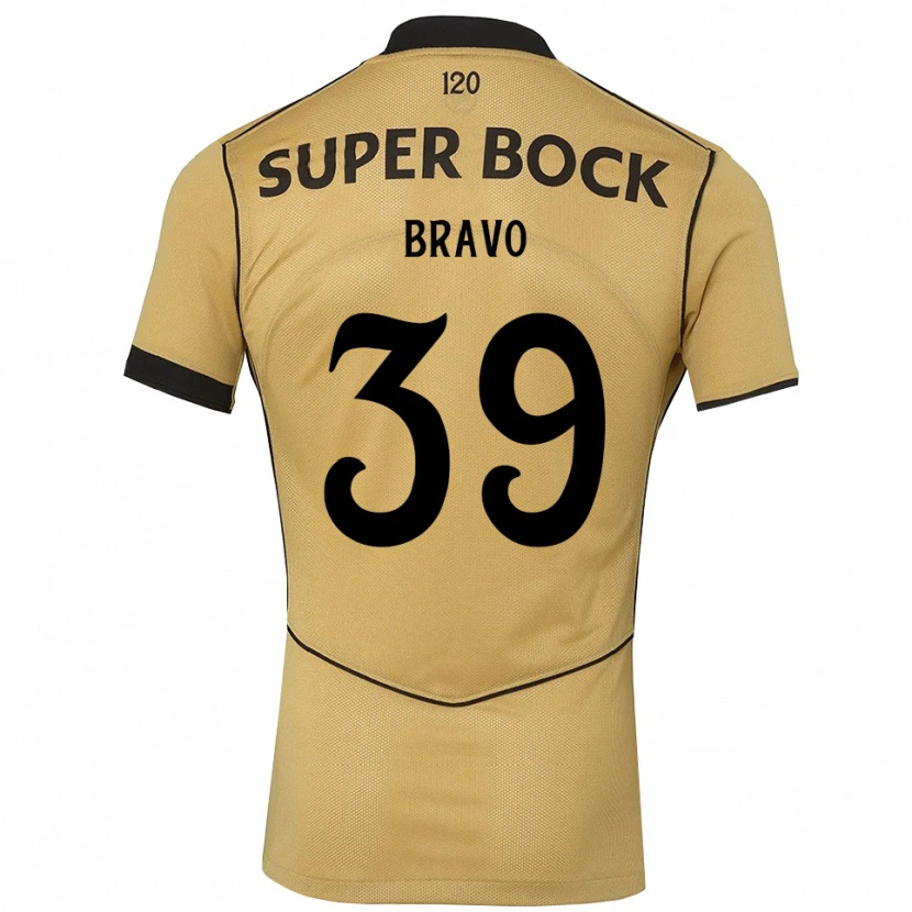 Danxen Heren Bravo #39 Goudgeelzwart Uitshirt Uittenue 2026/27 T-Shirt België