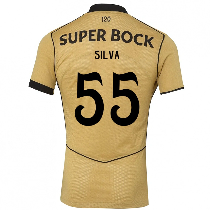 Danxen Heren José Silva #55 Goudgeelzwart Uitshirt Uittenue 2026/27 T-Shirt België