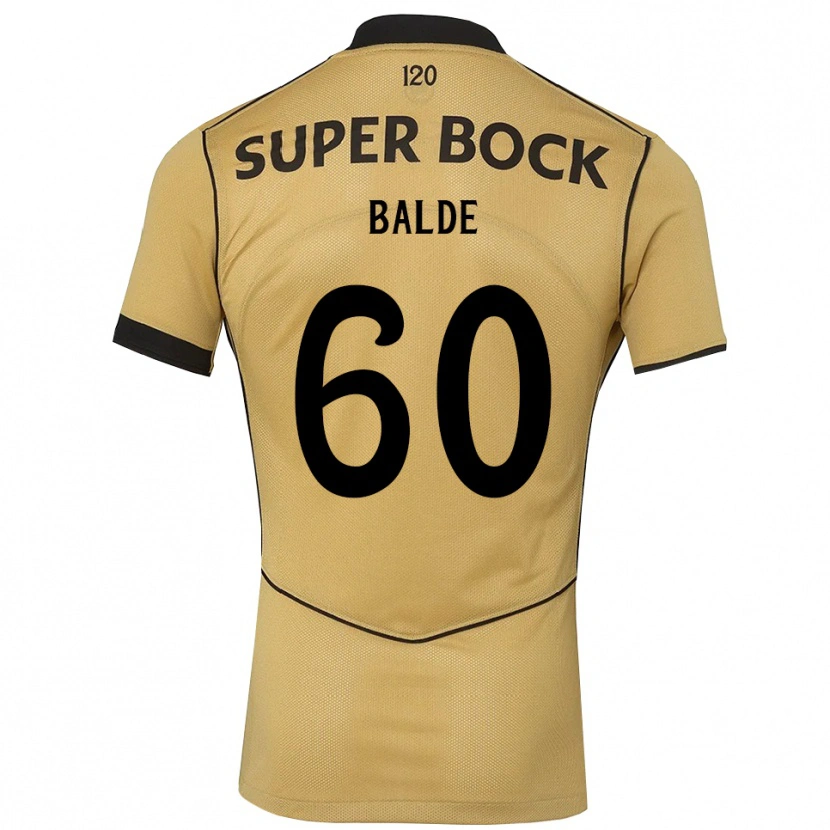 Danxen Heren Amadu Baldé #60 Goudgeelzwart Uitshirt Uittenue 2026/27 T-Shirt België