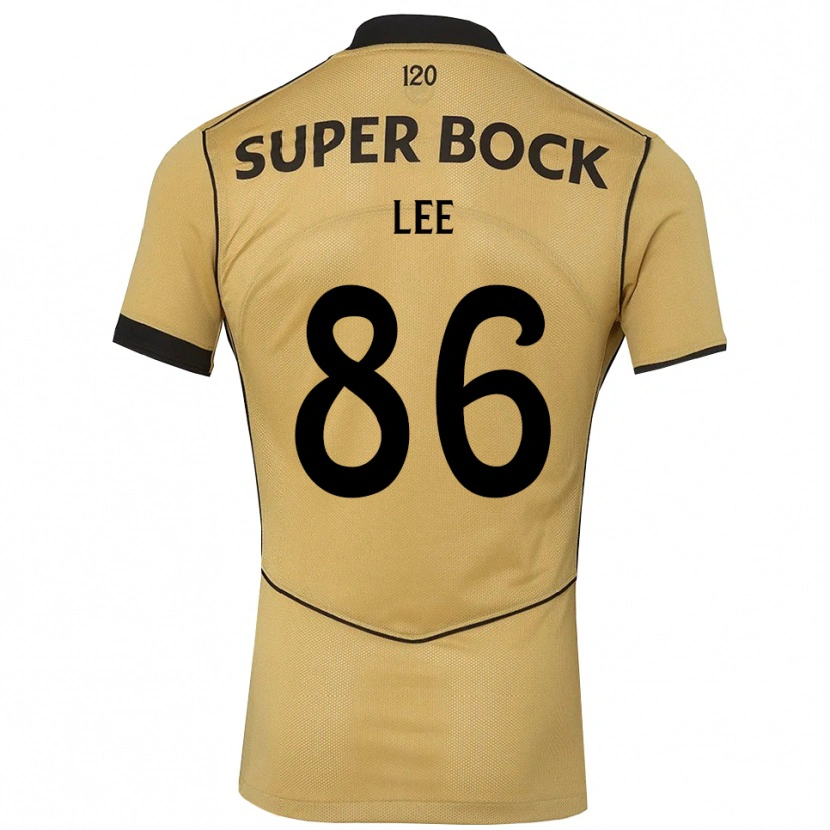 Danxen Heren Afonso Lee #86 Goudgeelzwart Uitshirt Uittenue 2026/27 T-Shirt België