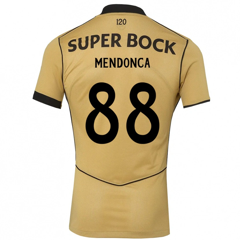 Danxen Heren Manuel Mendonça #88 Goudgeelzwart Uitshirt Uittenue 2026/27 T-Shirt België