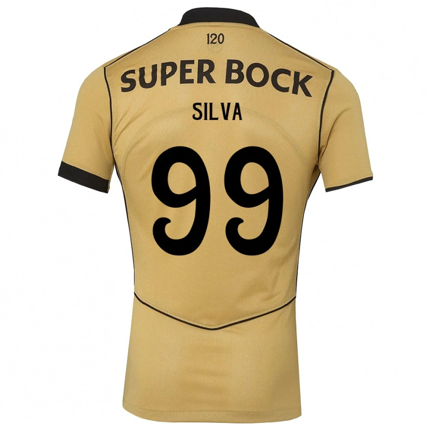 Danxen Heren Francisco Silva #99 Goudgeelzwart Uitshirt Uittenue 2026/27 T-Shirt België