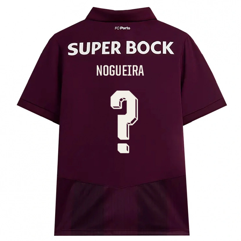 Danxen Heren Duarte Nogueira #0 Bordeauxrood Wit Uitshirt Uittenue 2026/27 T-Shirt België