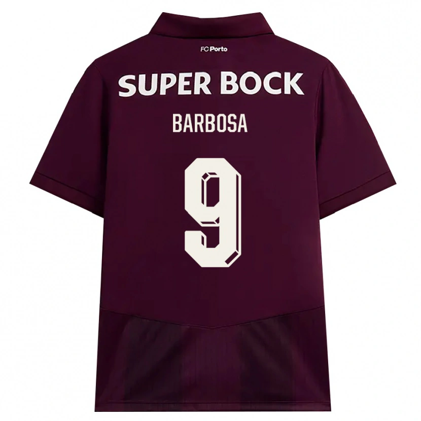 Danxen Heren Rodrigo Barbosa #9 Bordeauxrood Wit Uitshirt Uittenue 2026/27 T-Shirt België