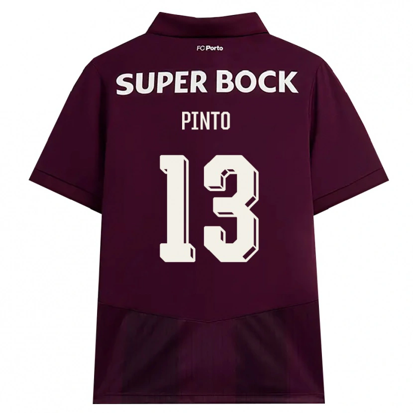 Danxen Heren João Pinto #13 Bordeauxrood Wit Uitshirt Uittenue 2026/27 T-Shirt België