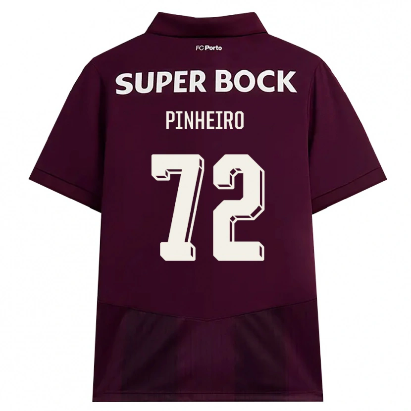 Danxen Heren Rodrigo Pinheiro #72 Bordeauxrood Wit Uitshirt Uittenue 2026/27 T-Shirt België
