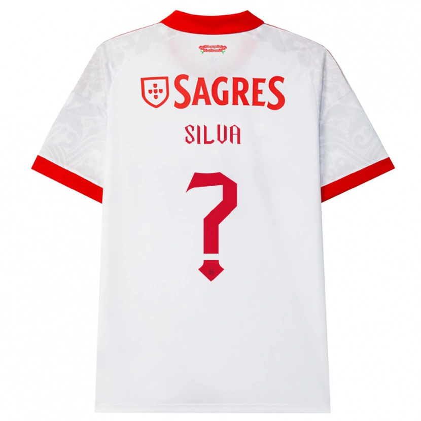 Danxen Heren Cassiano Silva #0 Wit Rood Geel Uitshirt Uittenue 2026/27 T-Shirt België