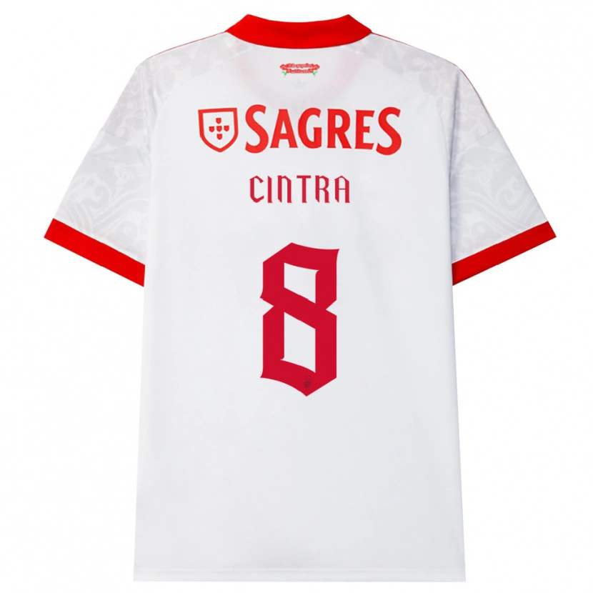 Danxen Heren Marta Cintra #8 Wit Rood Geel Uitshirt Uittenue 2026/27 T-Shirt België