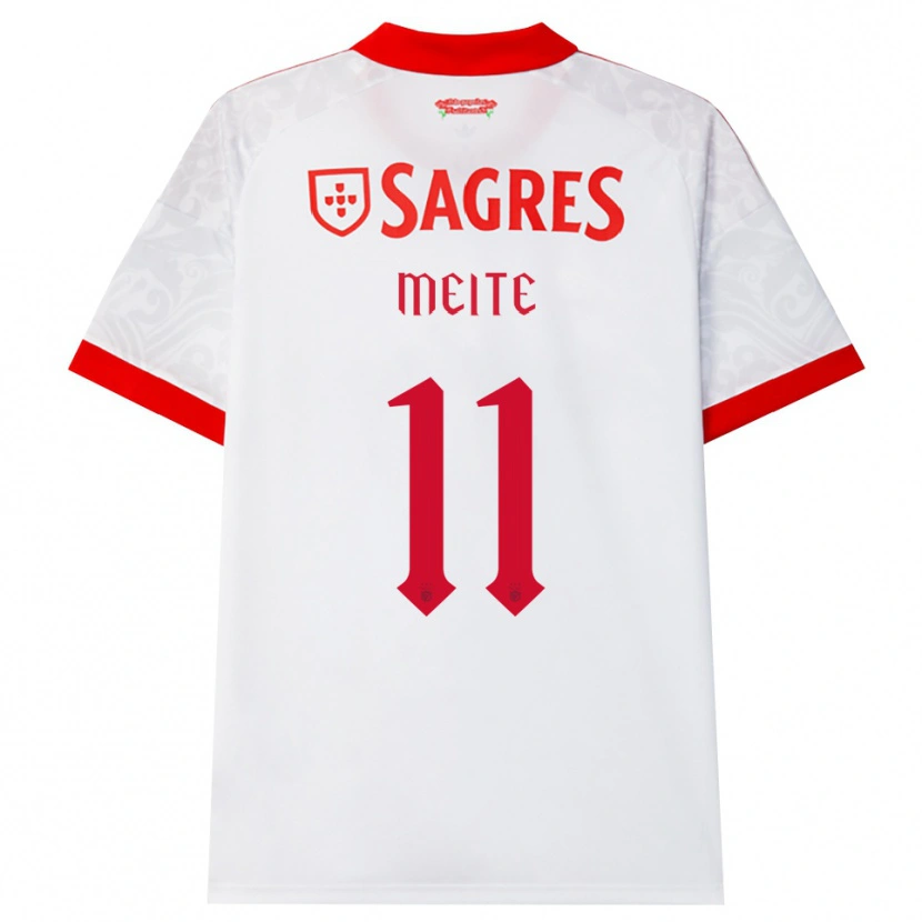 Danxen Heren Soualiho Meite #11 Wit Rood Geel Uitshirt Uittenue 2026/27 T-Shirt België