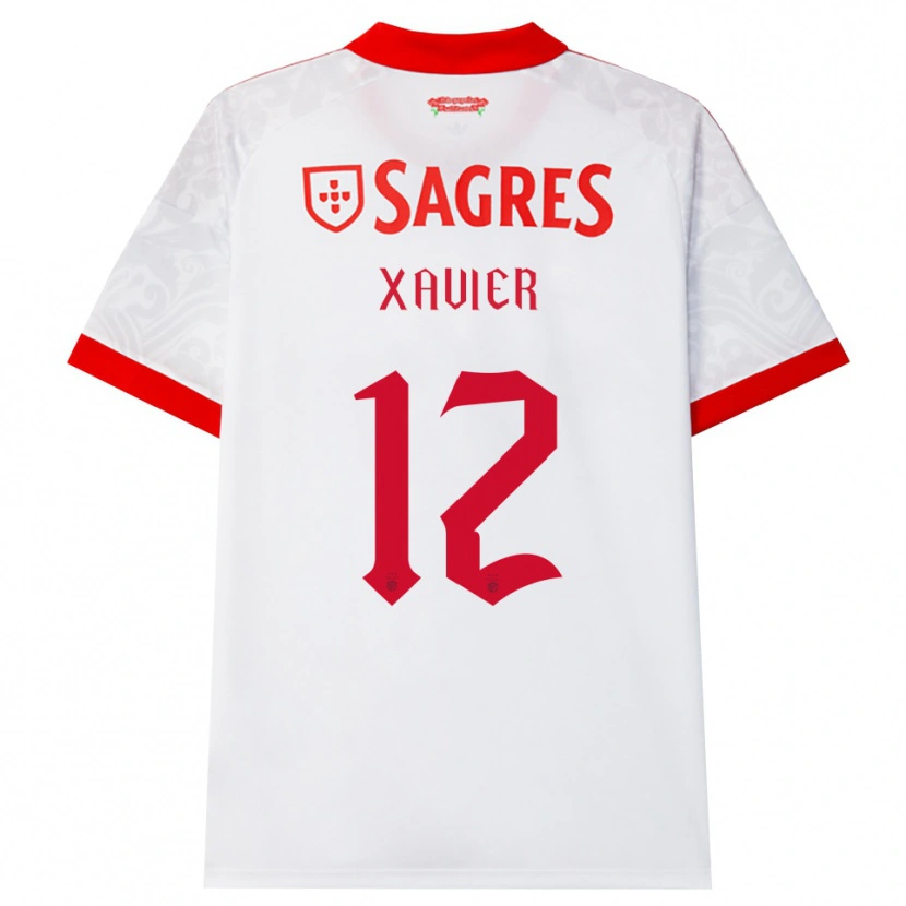 Danxen Heren Luiz Xavier #12 Wit Rood Geel Uitshirt Uittenue 2026/27 T-Shirt België