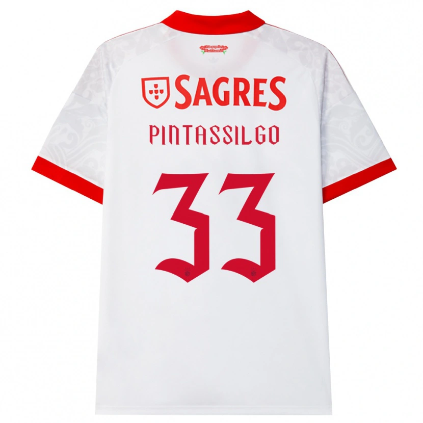 Danxen Heren Lara Pintassilgo #33 Wit Rood Geel Uitshirt Uittenue 2026/27 T-Shirt België