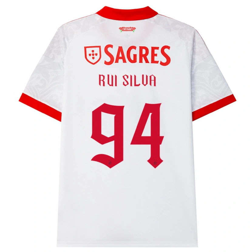 Danxen Heren Rui Silva #94 Wit Rood Geel Uitshirt Uittenue 2026/27 T-Shirt België