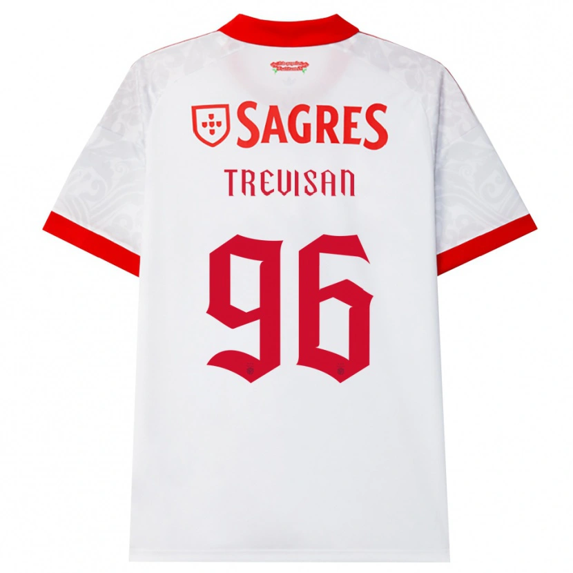 Danxen Heren Jelani Dumas #96 Wit Rood Geel Uitshirt Uittenue 2026/27 T-Shirt België