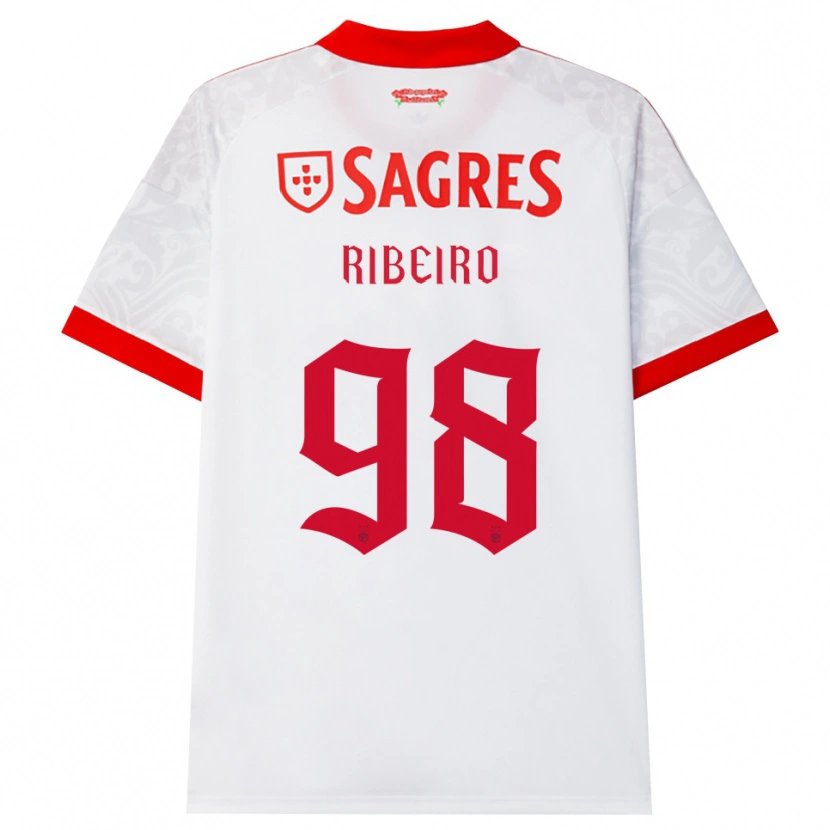 Danxen Heren Ricardo Ribeiro #98 Wit Rood Geel Uitshirt Uittenue 2026/27 T-Shirt België