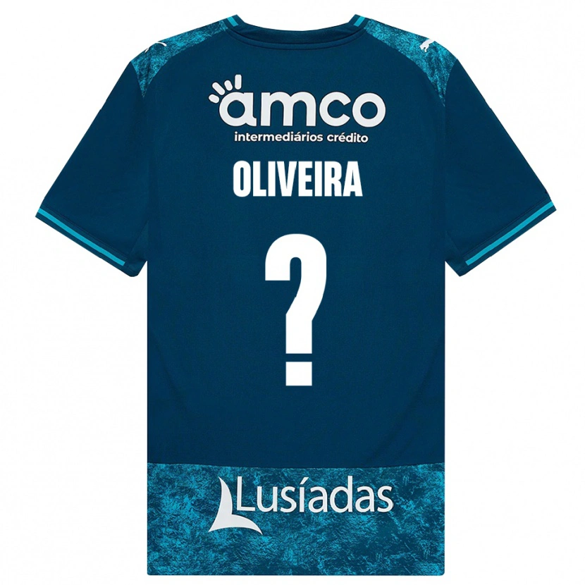 Danxen Heren Leandro Oliveira #0 Donkerleigrijs Mediumturquoise Uitshirt Uittenue 2026/27 T-Shirt België