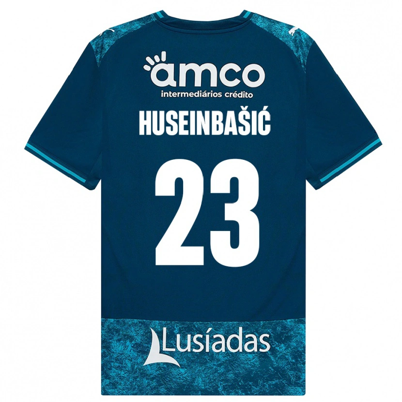 Danxen Heren Denis Huseinbasic #23 Donkerleigrijs Mediumturquoise Uitshirt Uittenue 2026/27 T-Shirt België
