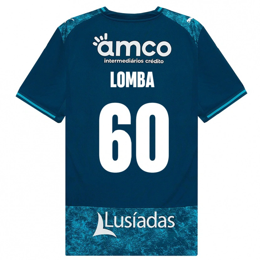 Danxen Heren João Lomba #60 Donkerleigrijs Mediumturquoise Uitshirt Uittenue 2026/27 T-Shirt België