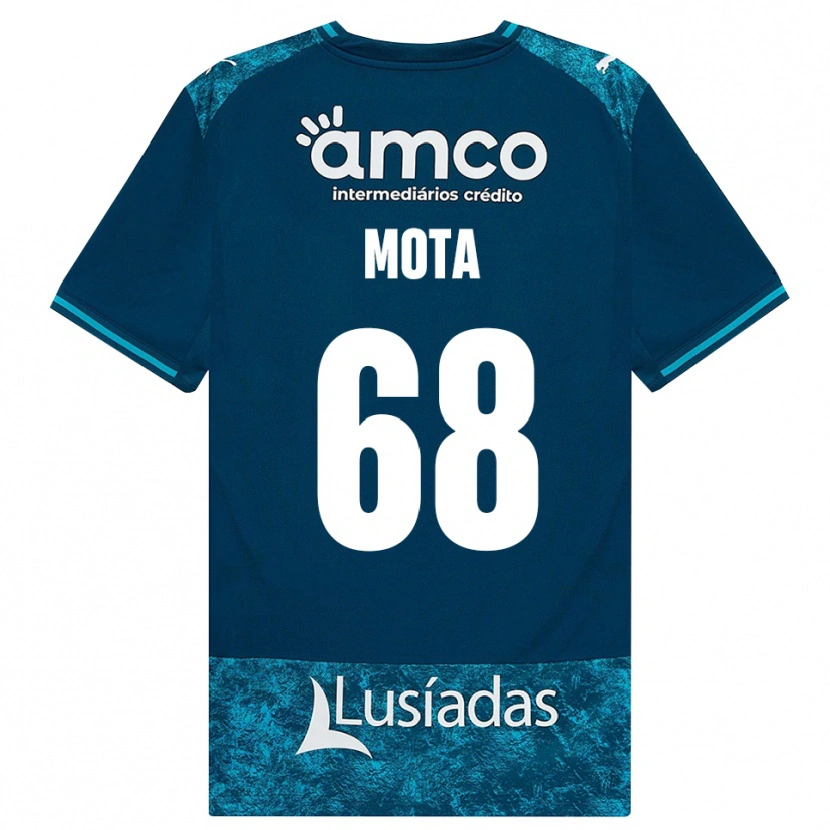 Danxen Heren Edgar Mota #68 Donkerleigrijs Mediumturquoise Uitshirt Uittenue 2026/27 T-Shirt België