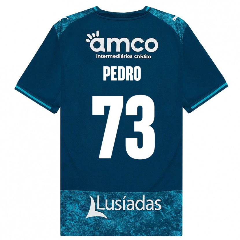 Danxen Heren Zé Pedro #73 Donkerleigrijs Mediumturquoise Uitshirt Uittenue 2026/27 T-Shirt België